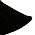 thumbnail image 3 of Children Autumn Velvet Flare Pants Solid Color Elastic Waistband Trousers, 3 of 10