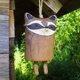 thumbnail image 4 of Colgante de resina para jardín al aire libre, adornos de animales, búho, mapache, erizo, decoración de jardín, decoración japonesa bohemia para el hogar, regalo, 4 of 5