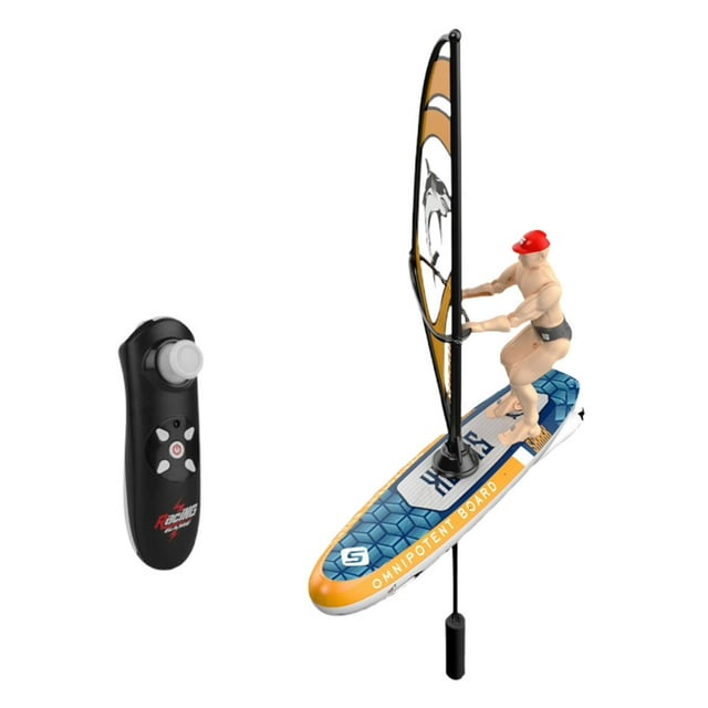 Kyusrd Jouets Articles à Économies pour Enfants! Télécommande - Navigation Contrôlée pour Course Surf - Lumière LED Étanche Haute/basse Vitesse - Jouet Équipé