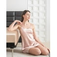thumbnail image 6 of THXSILK Luxury Silk Nightgowns for Women, 19 Momme Mulberry Silk Women's Nightgown, 100% Real Mulberry Silk, Natural, Hypoallergenic, Charming Pink, XL, 6 of 10