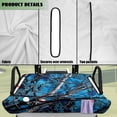 thumbnail image 6 of Bulopur Blue Camo Club Car Golf Cart Seat Covers Soft Golf Cart Towel Seat Covers with 4 Front Pockets& Nonskid Bottom Compatible with EZGO, Yamaha, Club Car, 6 of 8
