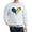 Ash Gray, variant on CafePress - Love Ukraine Heart Sweatshirt - Crew Neck Sweatshirt