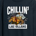 thumbnail image 3 of Teenage Mutant Ninja Turtles - Chillin Like Villains - Men's Long Sleeve T-Shirt, 3 of 5