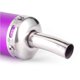 thumbnail image 3 of 20mm/0.8in Stainless Steel Exhaust Muffler Modified Parts for 2 Stroke Motorcycle Purple, 3 of 3