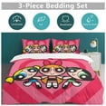 thumbnail image 5 of The Powerpuff Girls 3-Piece Bedding Set Soft Warm And Comfortable Bed Set with 1 Duvet Cover And 2 Pillowcases, 5 of 7