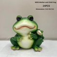 thumbnail image 5 of WISOLT Frog Resin Plant Pot - Cartoon Cute, Ideal for Succulents, Decorative for Garden & Home., 5 of 5