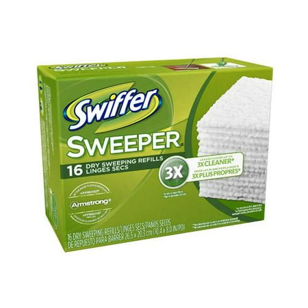 Dry Disposable Cloths - Procter & Gamble 31821 Disposable Dry Cloth Refills, 16-Ct.