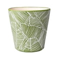 thumbnail image 1 of Hometrends Céramique Pot à feuille de 20.3 cm-Vert, 1 of 7
