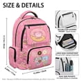 thumbnail image 7 of Jeiento Donut Axolotl Kids School Backpack for 8-14 Year Old Girls Water-Resistant Large Capacity 17 Inch Bookbag for Elementary School, Travel, Hiking, 7 of 7