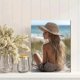 thumbnail image 2 of Qisvanset 12x16 Inch 2D Flat Framed Canvas Art, Psalm Coastal Granddaughter Trendy Apartment Religious Wall Art Decor, 2 of 5