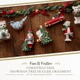 thumbnail image 2 of Spode Christmas Tree Snowman Tree Hugger Ornament, Decorative Holiday-Themed Ornaments - Hanging Ornament for Seasonal Tree Decor, Collectible Festive Keepsake & Gift, 2 of 7