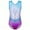 A Blue Purple, variant on Sparkle Gymnastics Leotard for Girls Gradient Purple Practice Outfit Dancewear
