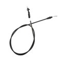 thumbnail image 3 of Cable De Control De Cuchilla, Cable De Freno De Cortacésped De 58 Pulgadas Buen Rendimiento 104-8676 Extremo Curvo En Z Negro Metal ABS Para 20013 20014 20017 20089, 3 of 7