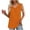 Orange, variant on Tumotour Summer Tank Tops For Women Sleeveless V Neck Tunic Tshirt Casual Solid Color Soft Loose Breathable Fit Tank Basic Summer Blouse