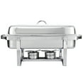 thumbnail image 5 of HomGarden 8 Pack 8QT Full Size Chafing Dish, Stainless Steel Chafer Buffet Sets, Silver, 5 of 10