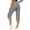 Gray, variant on AherBiu Cargo Capri Pants for Women High Waisted Straight Leg Juniors Hiking Capris with Multi Pockets Streetwear