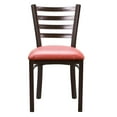 thumbnail image 2 of Linon Baxter Metal Side Chair Red Set Of 2, 2 of 13