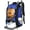 Blue, variant on 30 Baseball Backpack, Softball Bat Bag with Shoes Compartment for Youth, Boys and Adult, Lightweight Baseball Bag with Fence Hook Hold TBall Bat, Batting Mitten, Helmet, Caps, Teeball Gear