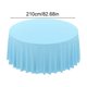 thumbnail image 3 of Round Tablecloth Glitter Wedding Glitter For Wedding Parties 47x47 Inches In A Variety Of Colors, 3 of 6