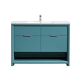 thumbnail image 3 of Kubebath NUDO 48″ Single Sink Modern bathroom Vanity in Teal Green Finish, 3 of 7