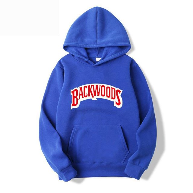Spring And Autumn Men'S And Women'S Pullover Hip-Hop Fashion Hooded Sweatshirt Backwoods Printed Sports Jacket