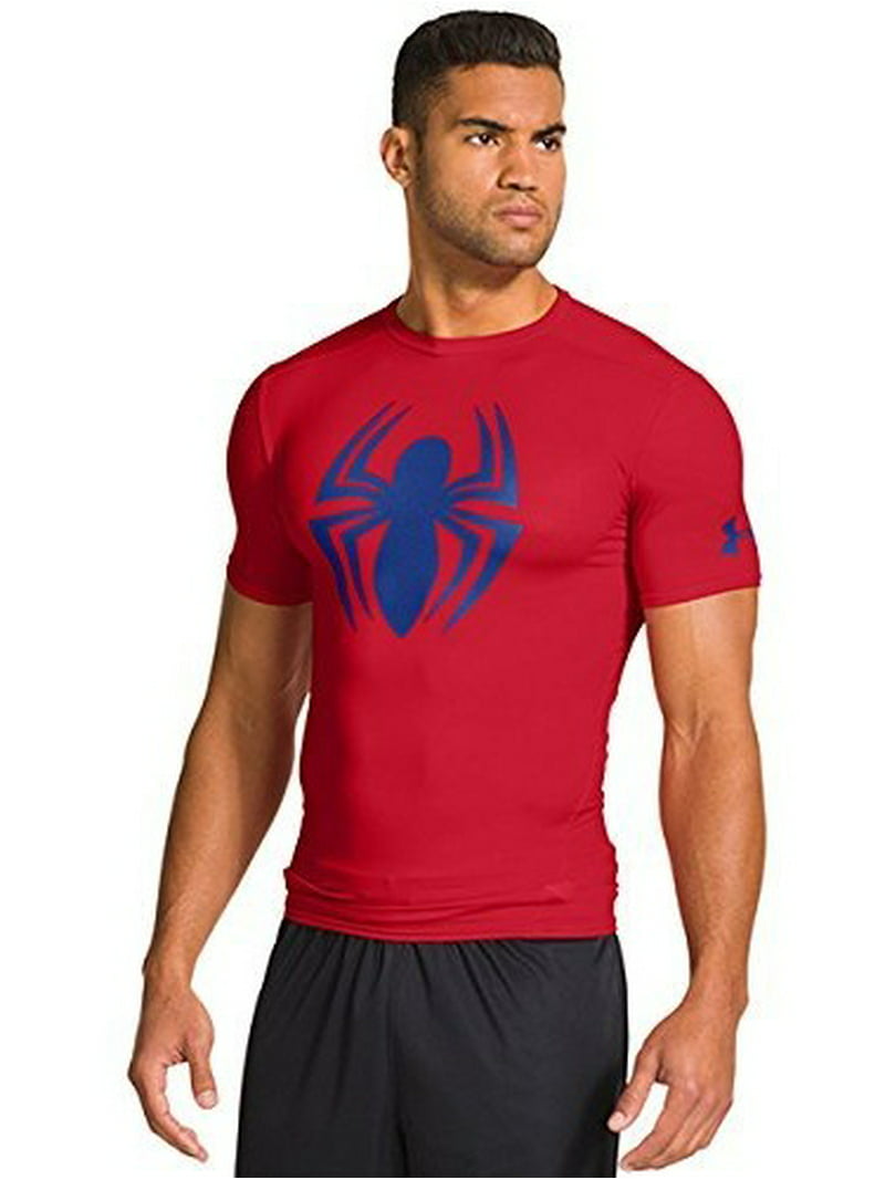 Frustratie Zwitsers chef Under Armour Alter Ego Short Sleeve Compression T-Shirt - XX Large - Red -  Walmart.com