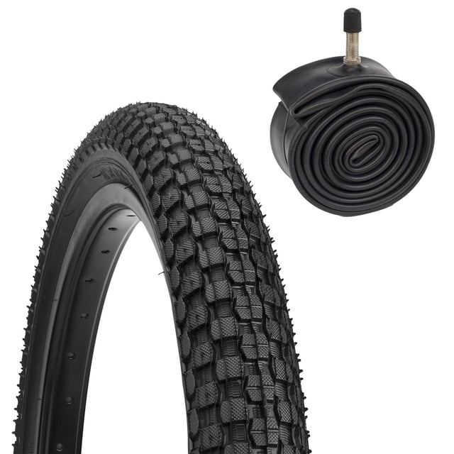 Kit De Llanta Kenda R20 x2.125 BMX Con camara K905 Negro