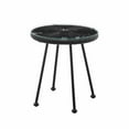 thumbnail image 2 of Linon Millicent Outdoor Side Table - Black, 2 of 8