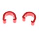 thumbnail image 4 of 10pcs Clips C Manga Guía Abrazaderas de Aluminio Duradero Alojamiento Bicicleta de Carretera rojo Sunnimix Bicicleta C Clip, 4 of 8