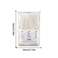 thumbnail image 2 of Yhmxh Organizadores y almacenamiento Bolsa de compresión al vacío Bolsa de vacío sin aspiración Bolsa de viaje para ropa Bolsa para colchas Bolsa para armario Almacenamiento de ducha, 2 of 3