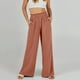 thumbnail image 3 of WILLBEST Pantalones Casuales para Mujer, Pantalones de Entrenamiento Diarios con Cintura Elástica, Holgados, Bolsillos, Estilo Largo, Pantalones de Ejercicio Cómodos Extra Grande, 3 of 8