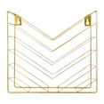 thumbnail image 1 of Revistero de Pared Organizador de Archivos Colgante Portalibros Metal Revistero Soporte para Cartas Decorativo Funcionalidad Metálica Adecuado para Oro, 1 of 8