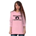 thumbnail image 4 of Born Shoot Forced Work Photographer Long Sleeve TShirt Men Women Brisco Brands S, 4 of 6