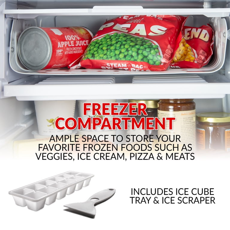 Coca-Cola CRF32BKCK 3.2 Cu. Ft. Refrigerator with Freezer, Black 