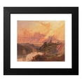 thumbnail image 2 of Francis Danby 17x15 Black Modern Framed Museum Art Print Titled - The Avon Gorge at Sunset (ca. 1850), 2 of 5