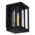 thumbnail image 2 of CWI Lighting Mulvane 1 Light Black Outdoor Wall Light, 2 of 4