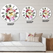 Designart 1 in Quartz Traditional Wall Clock