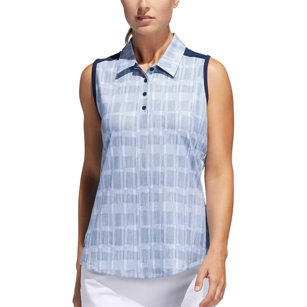 adidas sleeveless polo