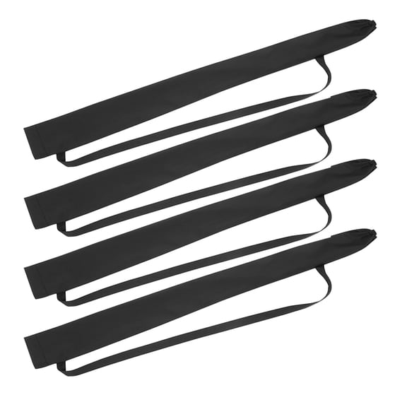 Masteelf 4 Pcs Umbrella Case Travel 79.00X7.00X0.20CM Black