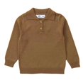 thumbnail image 1 of Ap Boys Mix N Match-Conjunto de ropa para niños, suéter de tres colores, Polo, pantalones y monos a cuadros estirados para bebés, otoño 2024, #7703, 1 of 4