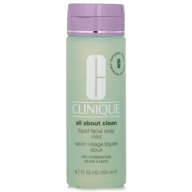Jabón facial Clinique All About Clean Liquid Mild 200 ml