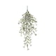 thumbnail image 2 of pstuiky Adorno de pared colgante de seda verde violeta artificial - borde de cesta colgante de ratán, accesorios de decoración de techo, 2 of 5
