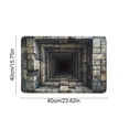 thumbnail image 3 of Optical Illusion Rug, 3D Hole Rug That Looks Like A Hole, Non-Slip Water-Absorbing, Indoor Outdoor Use for Entrance Living Room Passageway, 3 of 6