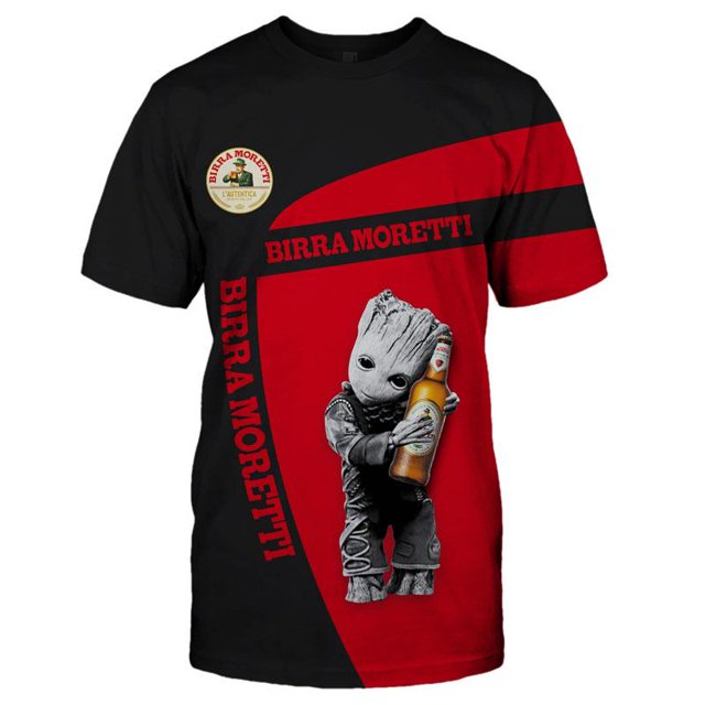 Sommer männer Marvel Groot 3D Gedruckt Camiseta Motorsuit Racing Spezielle Kurzarm Hohe Qualität Reiten Motorrad Reiter Ätherisches xuanjing unisex
