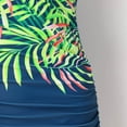 thumbnail image 7 of Sngxgn Swimsuit for Women V Neck Short Sleeve Bathing Suit(Sky Blue,L), 7 of 7