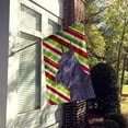 thumbnail image 2 of Schnauzer Candy Cane Holiday Christmas Flag Canvas House Size, 2 of 2