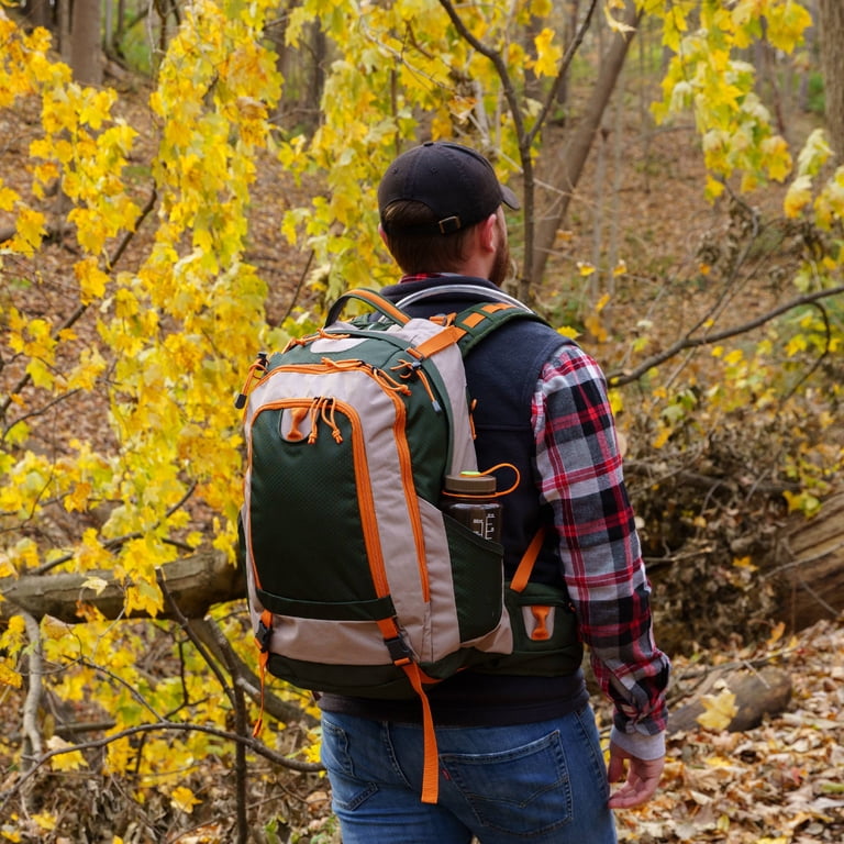 Ozark Trail 36 Liter Backpacking and Hiking Backpack, Adult, Unisex, Green Ripstop Ozark Trail 36 Liter Backpacking and Hiking Backpack, Adult, Unisex, Green Ripstop
