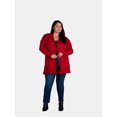 thumbnail image 5 of Terra & Sky Women's Fine Gauge Cardigan, Lightweight; Sizes 0X-4X, 5 of 5