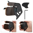 thumbnail image 3 of Recurve Bow Finger Guard, Thickened Leather Double Layer Sports  Archery Finger Tab  for Straight Draw Bows, 3 of 8