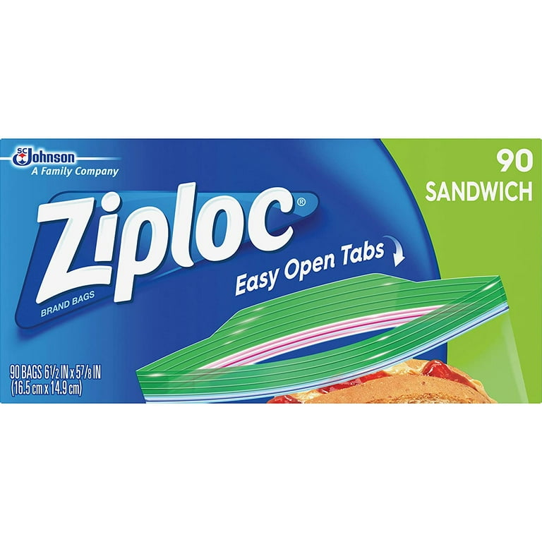 Ziploc Sandwich Bags - 5.88 Ziploc Sandwich Bags - 5.88